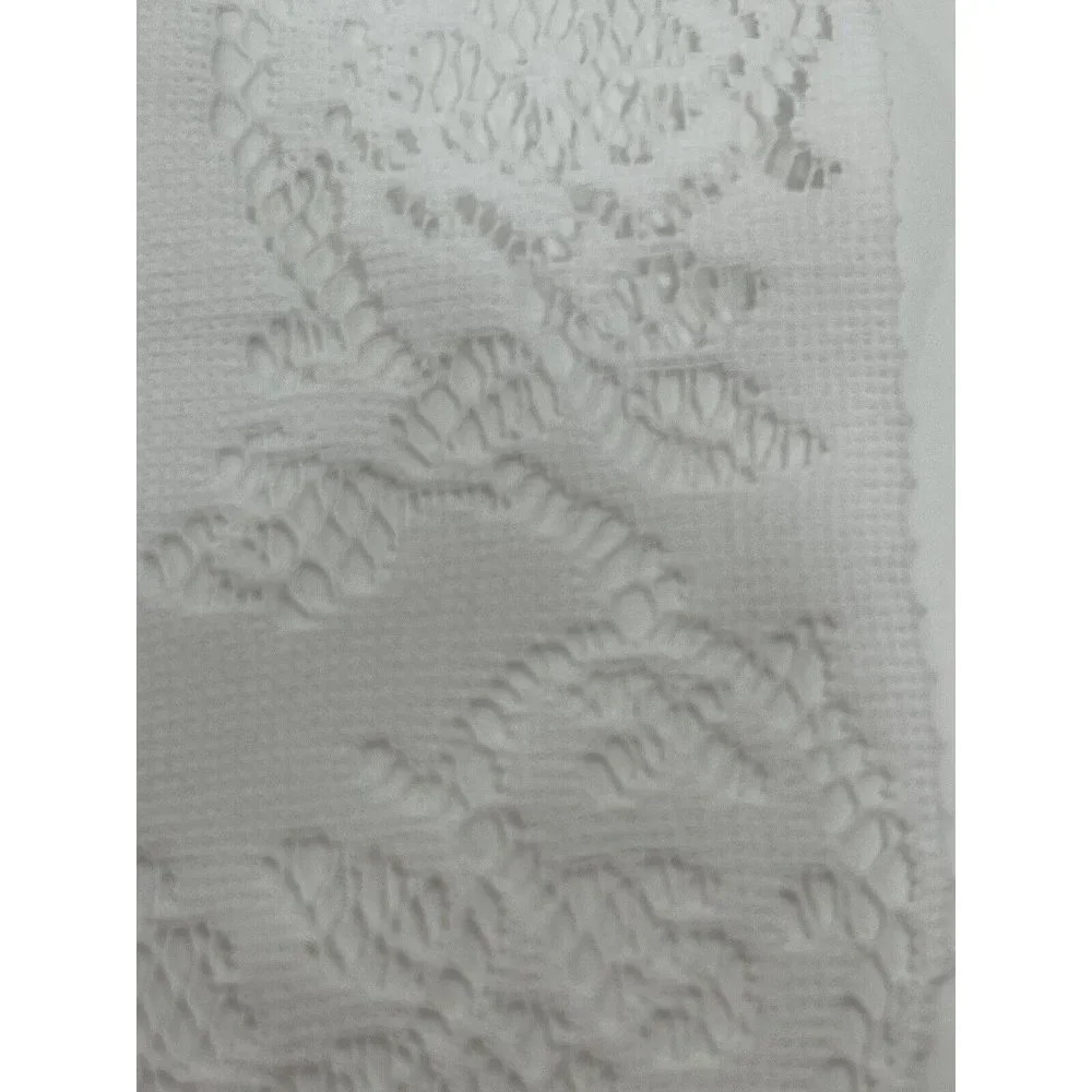 Vintage Patriotic Banner USA Pledge of Allegiance Lace Hang Bar Scroll Multi